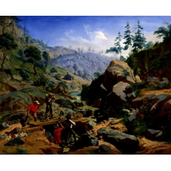 Miners in the Sierras