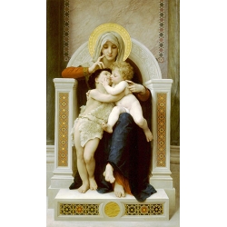 Vierge Jesus Saint Jean Baptiste 1875