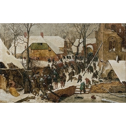 Adoration of Magi in the Snow