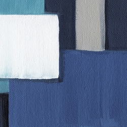 Abstract Blocks Blue 3