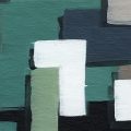 Abstract Blocks Green 1