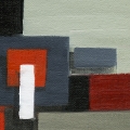 Abstract Blocks Red 1