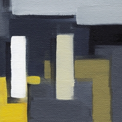 Abstract Blocks Yellow 2
