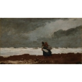 Two Figures by the Sea