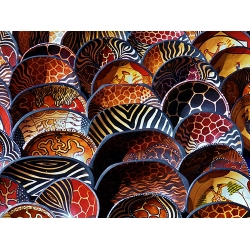African Art Wooden Bowls