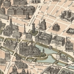 Nouveau Paris Monumental (1878) City Map