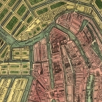 Stadt Amsterdam (1727) City Map