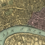 Stadt London (1740) City Map