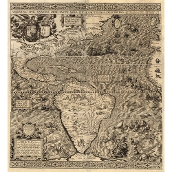 Americae Sive Quartae Orbis Partis Nova (1562)