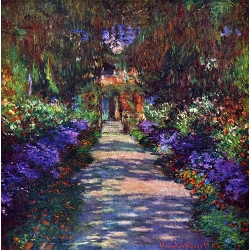 Pathway in the Artists Garden, Giverny