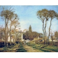 Entrance to a Village 1872