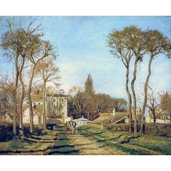 Entrance to a Village 1872