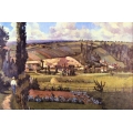 Landscape with Farmhouses