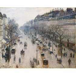 Boulevard Montmartre on a Winters Morning