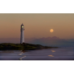 Lighthouse Moonlight