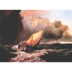 Dutch Boats in a Squall