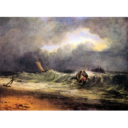 Fishermen in a Squall