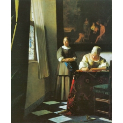 Woman with Messenger