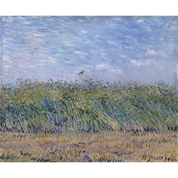 Wheat Field with Partridge