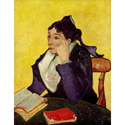Madame Ginoux with Books