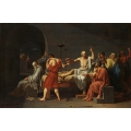 The Death of Socrates by Jacques-Louis David