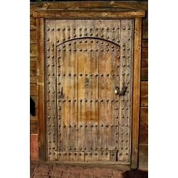 Old World Rustic Wooden Door