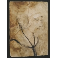 Portrait of a Wife of an unknown Stonemason