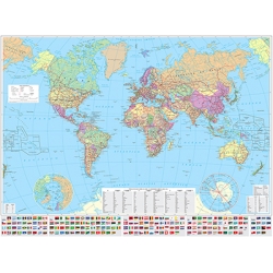 World Map Spanish
